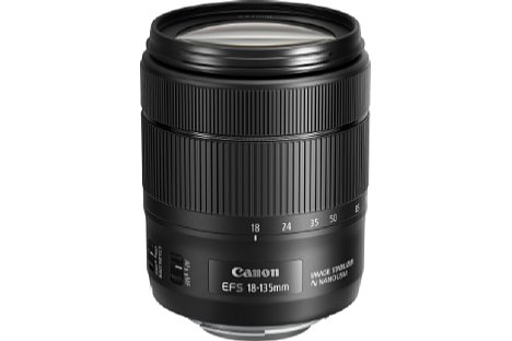 Bild Das neue Canon EF-S 18-135 mm 3.5-5.6 IS USM besitzt einen Nano-Ultraschallmotor für schnelle Fokussierung bei Fotos und kontinuierliche, sanfte und leise Fokusnachführung bei Videos. [Foto: Canon]