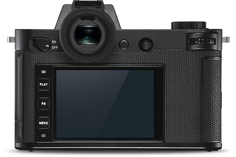 Bild Der 8,1 Zentimeter große Touchscreen der Leica SL2-S löst mit 2,1 Millionen Bildpunkten sehr hoch auf. Ihm fehlt allerdings eine Schwenkmöglichkeit, er ist fest verbaut. [Foto: Leica]