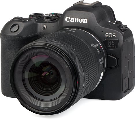 Bild Die Canon EOS R6 Mark II besitzt wie das Vorgängermodell ein hochwertiges, ergonomisches Kunststoffgehäuse, das auf einem Leichtmetallkäfig sitzt. [Foto: MediaNord]