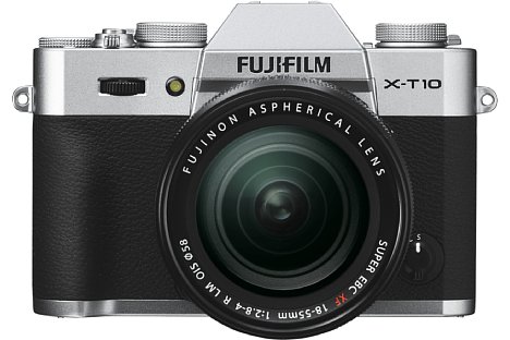 Bild Die Fujifilm X-T10 besitzt einen hoch auflösenden elektronischen Sucher, einen Klappbildschirm sowie einen 16 Megapixel auflösenden APS-C-Sensor mit X-Trans CMOS II Technologie. [Foto: Fujifilm]