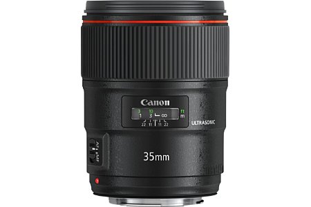Canon EF 35 mm 1.4 L II USM. [Foto: Canon]