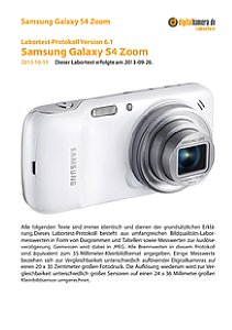 Samsung Galaxy S4 Zoom Labortest, Seite 1 [Foto: MediaNord]