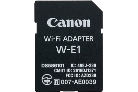 Canon WLAN-Adapter W-E1. [Foto: Canon]