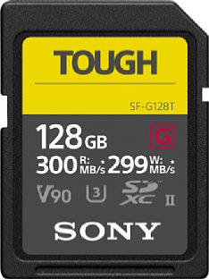 Bild Sony SF-G-Tough 128 Gigabyte. [Foto: Sony]