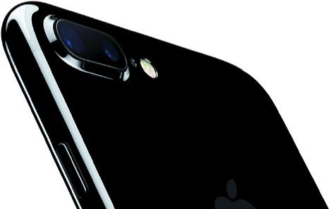 Bild Das Apple iPhone 7 Plus besitzt zwei Kamera mit unterschiedlicher Brennweite, Lichtstärke und Sensorgröße. Die Weitwinkelkamera besitzt den mit 1/2,9" etwas größeren Sensor als die Telekamera mit 1/3,6". [Foto: Apple]