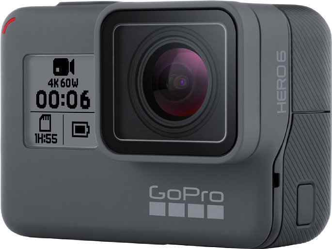 Bild Die äußerlich identischen GoPro Hero5 Black und Hero6 Black gehören zu den ausgereiftesten derzeit erhältlichen Actioncams. Sie sind serienmäßig wasserdicht und lassen sich dank Touchscreen und Sprachsteuerung sehr gut bedienen. [Foto: GoPro]