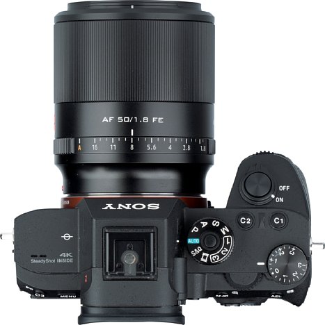 Bild Sony Alpha 7R III mit Viltrox AF 50 mm F1.8. [Foto: MediaNord]