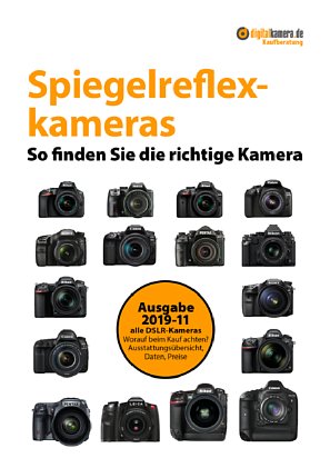 Bild Das E-Book "Kaufberatung Spiegelreflexkameras" haben wir jetzt zur Ausgabe 2019-11 überarbeitet. [Foto: MediaNord]