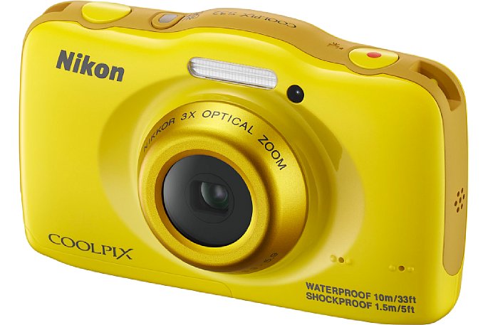 Bild Nikon Coolpix S32 in Nikon-Gelb. Mal etwas anderes! [Foto: Nikon]