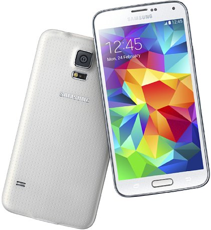 Bild Samsung Galaxy S5 in Shimmery White. [Foto: Samsung]