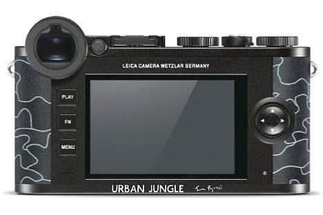 Bild Technisch ist die Leica CL "Urban Jungle by Jean Pigozzi" mit dem Serienmodell identisch. [Foto: Leica]