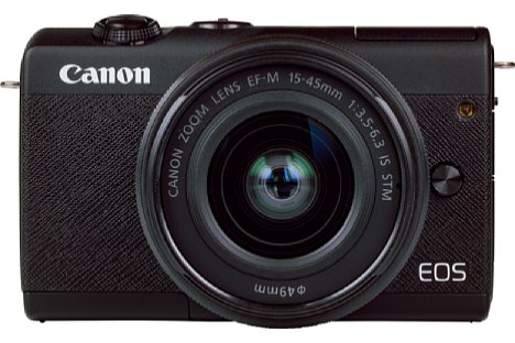 Bild Mit dem Set-Objektiv EF-M 15-45 mm IS STM wirkt die Kamera wie eine Kompakt- oder Bridgekamera. [Foto: MediaNord]