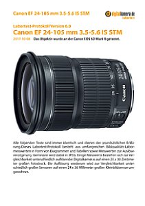 Canon EF 24-105 mm 3.5-5.6 IS STM mit EOS 6D Mark II Labortest, Seite 1 [Foto: MediaNord]