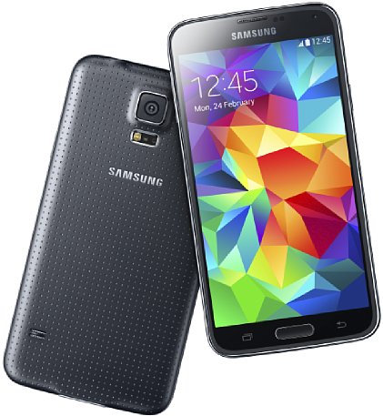 Bild Samsung Galaxy S5 in Charcoal Black. [Foto: Samsung]