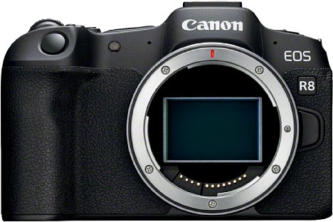 Bild Die Canon EOS R8 besitzt denselben 24-Megapixel-Sensor wie die EOS R6 Mark II, jedoch ohne Bildstabilisator. Mit elektronischem Verschluss sind 40 Serienbilder pro Sekunde inklusive AF- und AE-Nachführung möglich. [Foto: Canon]