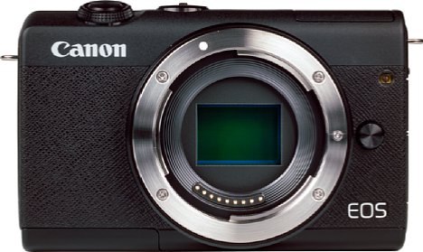 Bild Ohne Objektiv wirkt die Canon EOS M200 fast wie eine Kompaktkamera. Trotz der Einsteigerklasse besitzt sie ein Metallbajonett. [Foto: MediaNord]