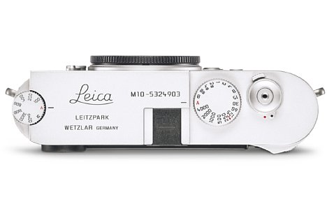 Bild Leica M10 silber Leitzpark-Edition. [Foto: Leica]