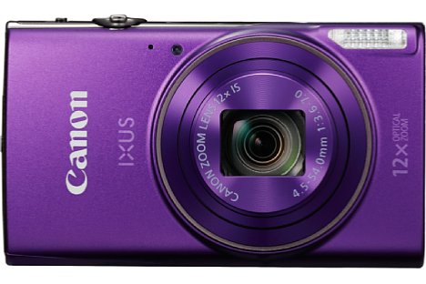 Bild ... in Violett. Knapp 210 Euro soll die Canon Ixus 285 HS kosten und schon im Januar 2016 erhältlich sein. [Foto: Canon]
