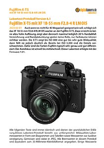 Fujifilm X-T5 mit XF 18-55 mm F2.8-4 R LM OIS Labortest, Seite 1 [Foto: MediaNord]