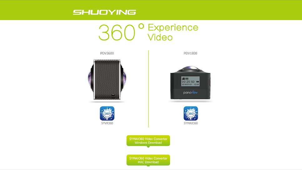 Bild Shuoying ist offenbar der eigentliche Hersteller. Dort heißt die Kamera PDV1800. Auf der Website findet sich auch eine interessante zweiäugige Kamera namens Shuoying PDV3600. [Foto: MediaNord, Shuoying]