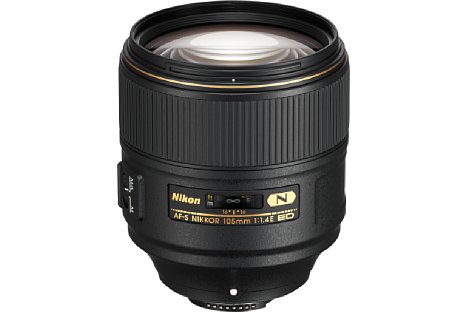 Bild Das Nikon AF-S 105 mm 1:1.4E ED ist das lichtstärkste derartige Objektiv am Markt, normalerweise gibt es eine Anfangsöffnung von F1,4 nur bis maximal 85 Millimeter Brennweite. [Foto: Nikon]