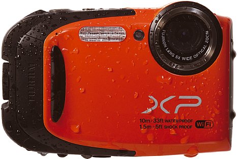 Bild Wahlweise wird die Fujifilm FinePix XP70 auch in Orange... [Foto: MediaNord]