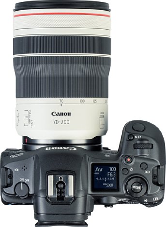 Bild Das Canon RF 70-200 mm F4L IS USM ist mit einer Länge von 12 und einem Durchmesser von 8,5 cm das derzeit kompakteste F4 70-200mm am Markt. Die Kombination mit der EOS R5 wiegt lediglich 1,5 Kilogramm. [Foto: MediaNord]