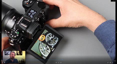 Bild Manuel Quarta im Schulungs-Videos "Nikon Z-System Spezial", Kapitel "Splitscreen Anzeige zum Fokussieren nutzen". [Foto: MediaNord]