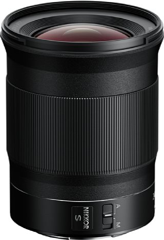 Bild Das Nikon Z 24 mm 1:1,8 S besitzt einen mit vier Zentimetern sehr breiten Multifunktionsring sowie einen AF-MF-Schalter. [Foto: Nikon]
