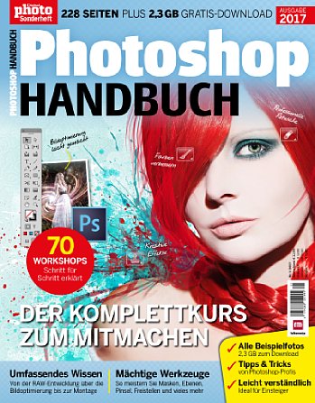 Bild Photoshop Handbuch 01/2017. [Foto: Falkemedia]