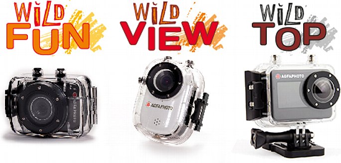 Bild Die "Wild Thing" Actioncam-Serie umfasst drei Modelle von 89 bis 249 Euro. [Foto: Ardan Global Ltd.]