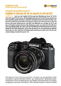 Fujifilm X-S20 mit XF 18-55 mm F2.8-4 R LM OIS Labortest, Seite 1 [Foto: MediaNord]