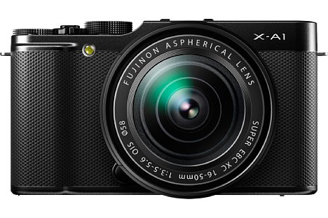 Bild Die Fujifilm X-A1 verfügt über einen APS-C großen CMOS-Sensor mit rund 16 Megapixeln Auflösung. [Foto: Fujifilm]
