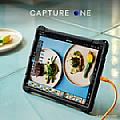 Capture One auf dem iPad mit Tethering-Verbindungskabel. [Foto: Capture One]