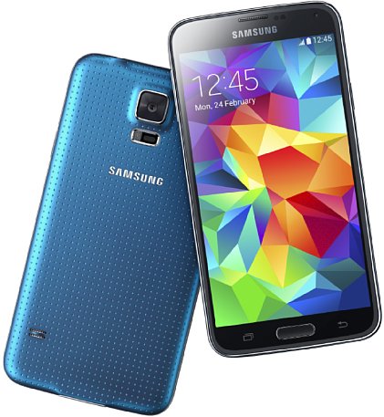 Bild Samsung Galaxy S5 in Electric Blue. [Foto: Samsung]