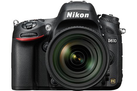 Bild Zudem ist die Nikon D610 für eine Kleinbildkamera durchaus kompakt. [Foto: Nikon]