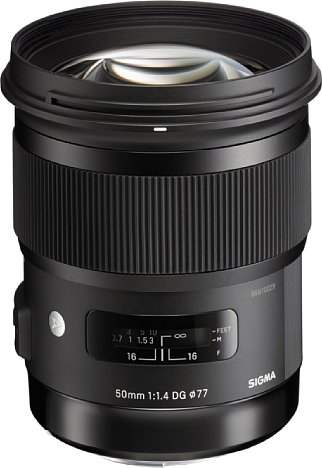 Bild Das Sigma A 50 mm F1,4 DG HSM begründete eine neue, hochwertige Festbrennweiten-Objektivserie, die mit ihrer aufwändigen optischen Konstruktion eine hervorragende Bildqualität bieten will. [Foto: Sigma]