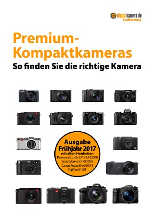 Bild digitalkamera.de Kaufberatung Premium-Kompaktkameras Ausgabe Frühjahr 2017. [Foto: MediaNord]