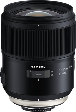 Bild Das Tamron SP 35 mm F1.4 Di USD (F045) kommt zuerst mit Nikon-F-Anschluss auf den Markt (ab 26. Juni 2019). [Foto: Tamron]