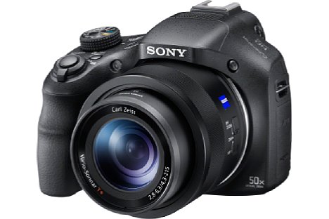 Bild Die Sony Cyber-shot DSC-HX400V besitzt einen 20 Megapixel CMOS Sensor sowie ein optisches 50-fach-Zoom von 24-1.200 mm. [Foto: Sony]