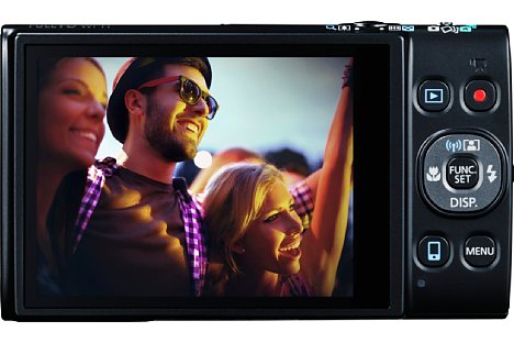 Bild Per WLAN und Dynamic NFC kann die Canon Digital Ixus 275 HS Bilder an Smartphones schicken. [Foto: Canon]