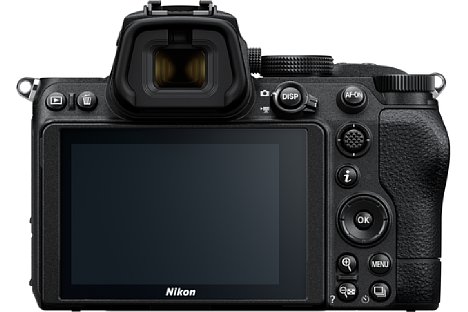 Bild Die Nikon Z 5 bietet einen neigbaren Touchscreen sowie einen 3,69 Millionen Bildpunkte auflösenden, 0,8-fach vergrößernden elektronischen Sucher. [Foto: Nikon]