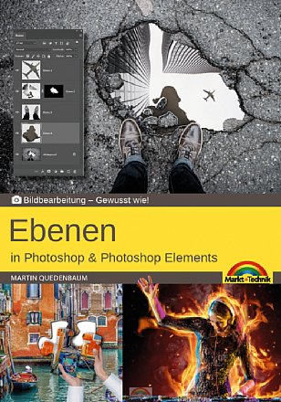 Ebenen in Photoshop und Photoshop Elements. [Foto: Markt+Technik]