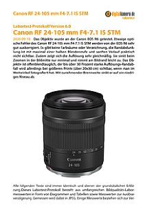 Canon RF 24-105 mm F4-7.1 IS STM mit EOS R6 Labortest, Seite 1 [Foto: MediaNord]