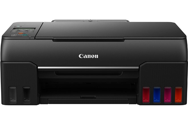 Bild Canon Pixma G650 hat einen eingebauten Scanner und wiegt rund 6,6 Kilogramm. [Foto: Canon]