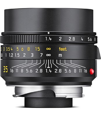 Bild Das 2022er Leica Summilux-M 1:1,4/35 mm Asph. besitzt elf statt neun Blendenlamellen und eine auf 40 Zentimeter verkürzte Naheinstellgrenze. [Foto: Leica]