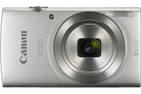 Bild Die Canon Ixus 185 soll lediglich 120 Euro kosten und bietet ein optisches 8-fach-Zoom von 28 bis 224 mm sowie 20 Megapixel Auflösung sowie eine 720p-Videofunktion. [Foto: Canon]
