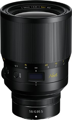 Bild Das Nikon Z 58 mm F0,95 S Noct ist das lichtstärkste Objektiv im Z-System. [Foto: Nikon]