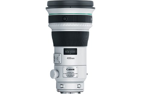 Bild In der dritten Generation hat Canon das EF 400 mm f/4 DO IS II USM wesentlich leichter und kompakter gestaltet. [Foto: Canon]