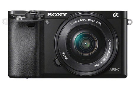 Sony Alpha 6000 mit 16-50 mm [Foto: Sony]